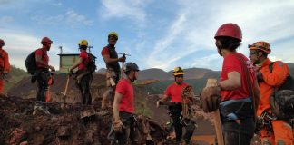 Sobe para 60 o número de mortos após rompimento da barragem de Brumadinho