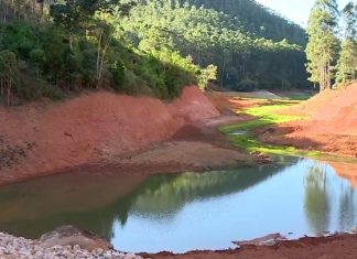 Barragem garante 1 ano de água em comunidade na seca em Colatina