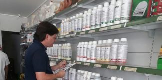 Idaf intensifica fiscalização de lojas revendedoras de agrotóxicos