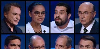 Pesquisa Datafolha: Bolsonaro, 24%; Ciro, 13%; Marina, 11%; Alckmin, 10%; Haddad, 9%