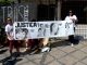 Família protesta durante audiência sobre a morte de irmãos no ES