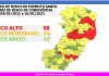 Novo mapa traz oito municípios do ES em risco alto e 54 em risco moderado para a Covid-19