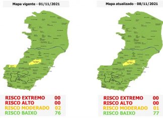 ES tem apenas uma cidade em risco moderado para Covid-19