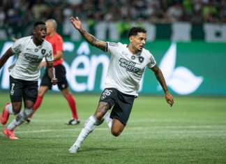 Botafogo bate Palmeiras por 3 a 1 no Allianz Parque e retoma liderança do Brasileirão