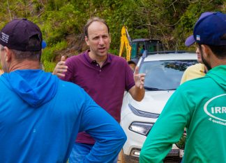 Chuvas: Vice-prefeito e secretário de Agricultura visitam distrito de São Rafael