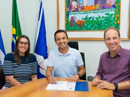 Lucas Scaramussa transmite cargo para o vice Franco Fiorot