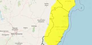 Inmet amplia alerta de chuvas intensas para 72 cidades do Espírito Santo