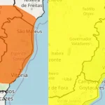Alertas de chuvas intensas até sexta-feira no ES; veja as cidades