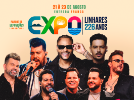 Linhares prepara grande festa pelos 226 anos com Pedro Sampaio, Panda, João Neto & Frederico, Tony Salles e rodeio