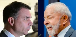 Datafolha: Flávio aparece com 52% dos votos válidos no 2º turno, contra 48% de Lula