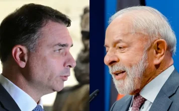 Datafolha: Flávio aparece com 52% dos votos válidos no 2º turno, contra 48% de Lula